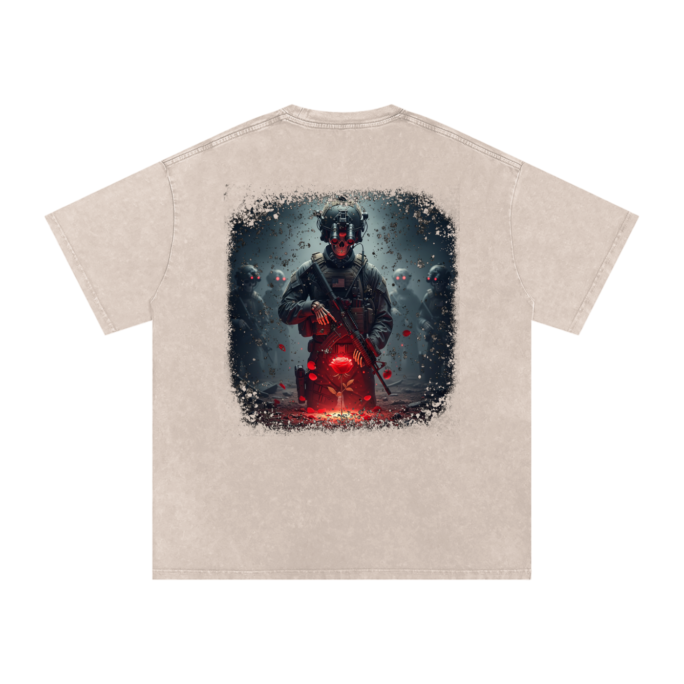 FourOtherz Psalm 23:4 Acid Wash Pump Cover