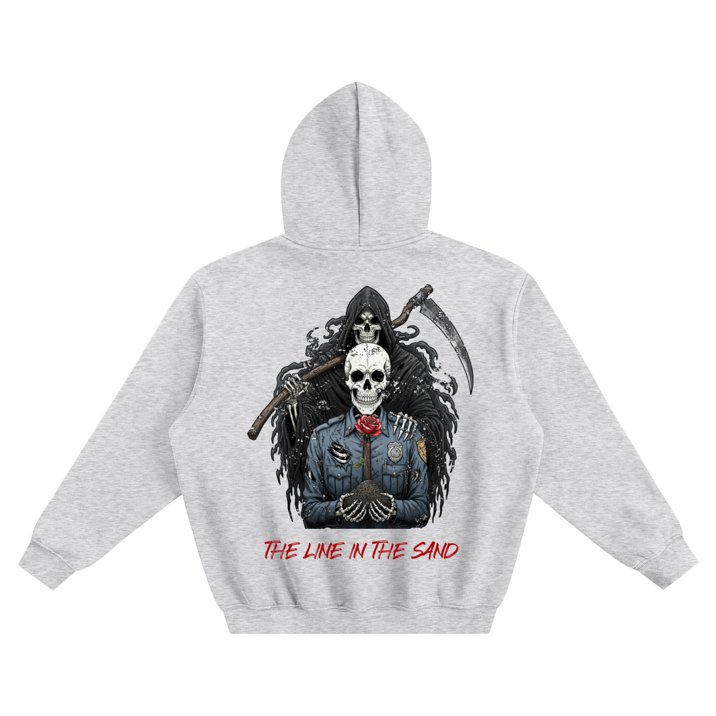 FourOtherz The Line In The Sand PD Heavy Hoodie