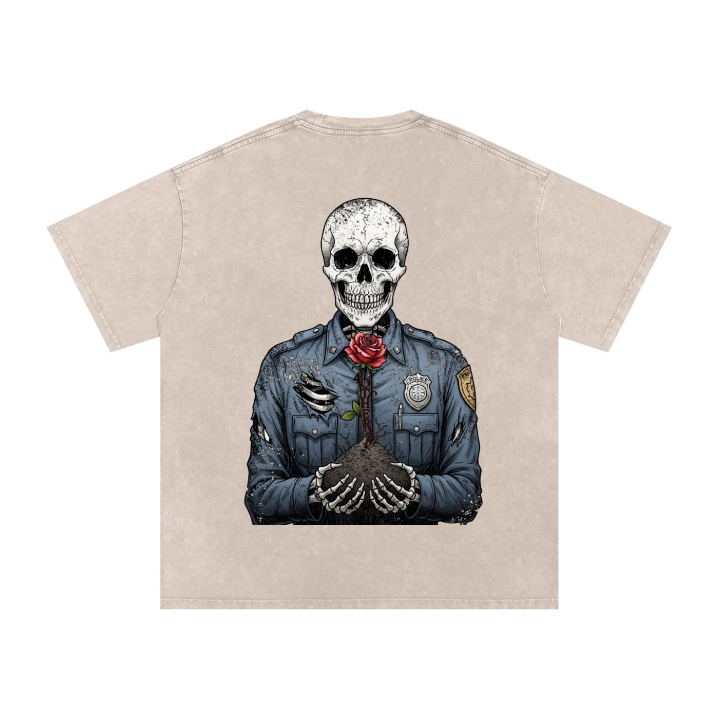 FourOtherz Worn PD Acid Wash Pump Cover