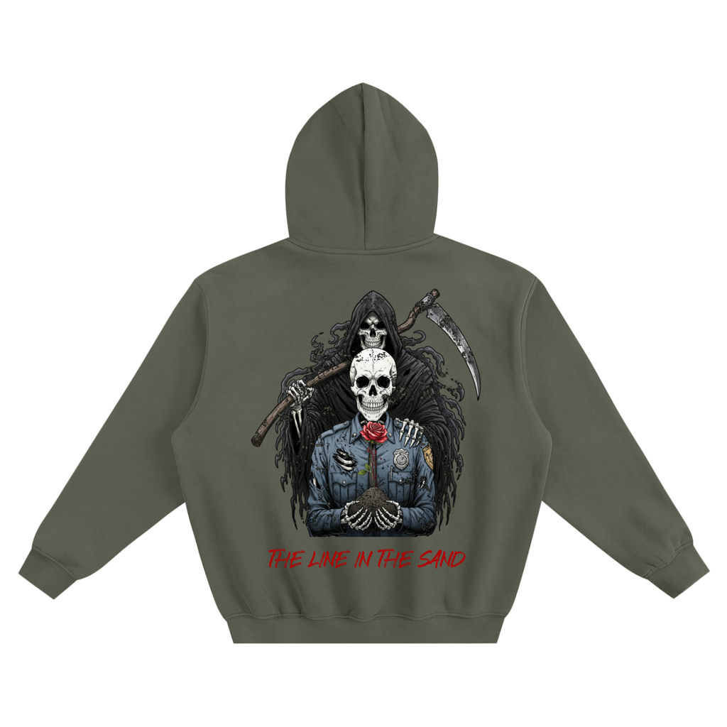 FourOtherz The Line In The Sand PD Heavy Hoodie