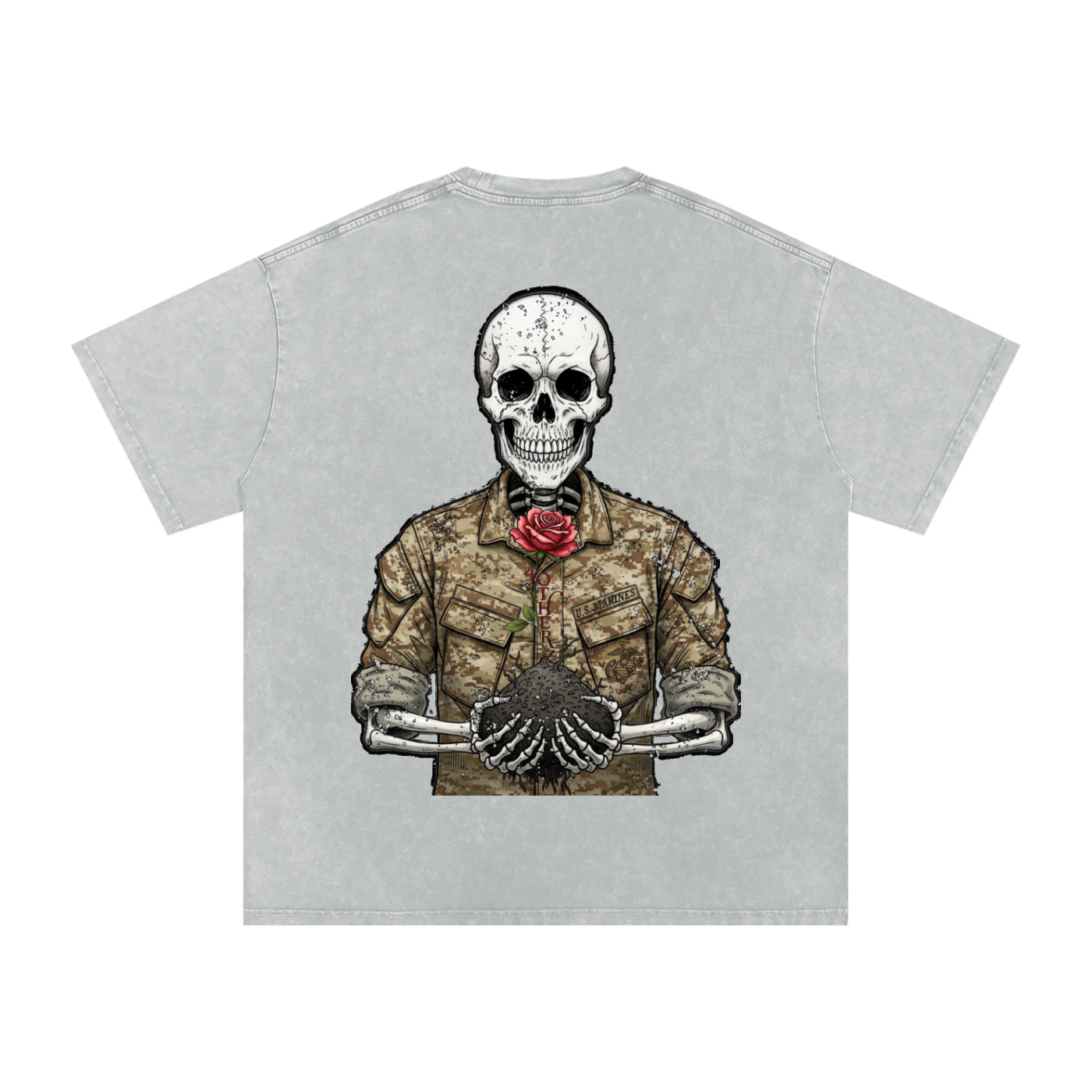 FourOtherz U.S. Marines Acid Wash Pump Cover