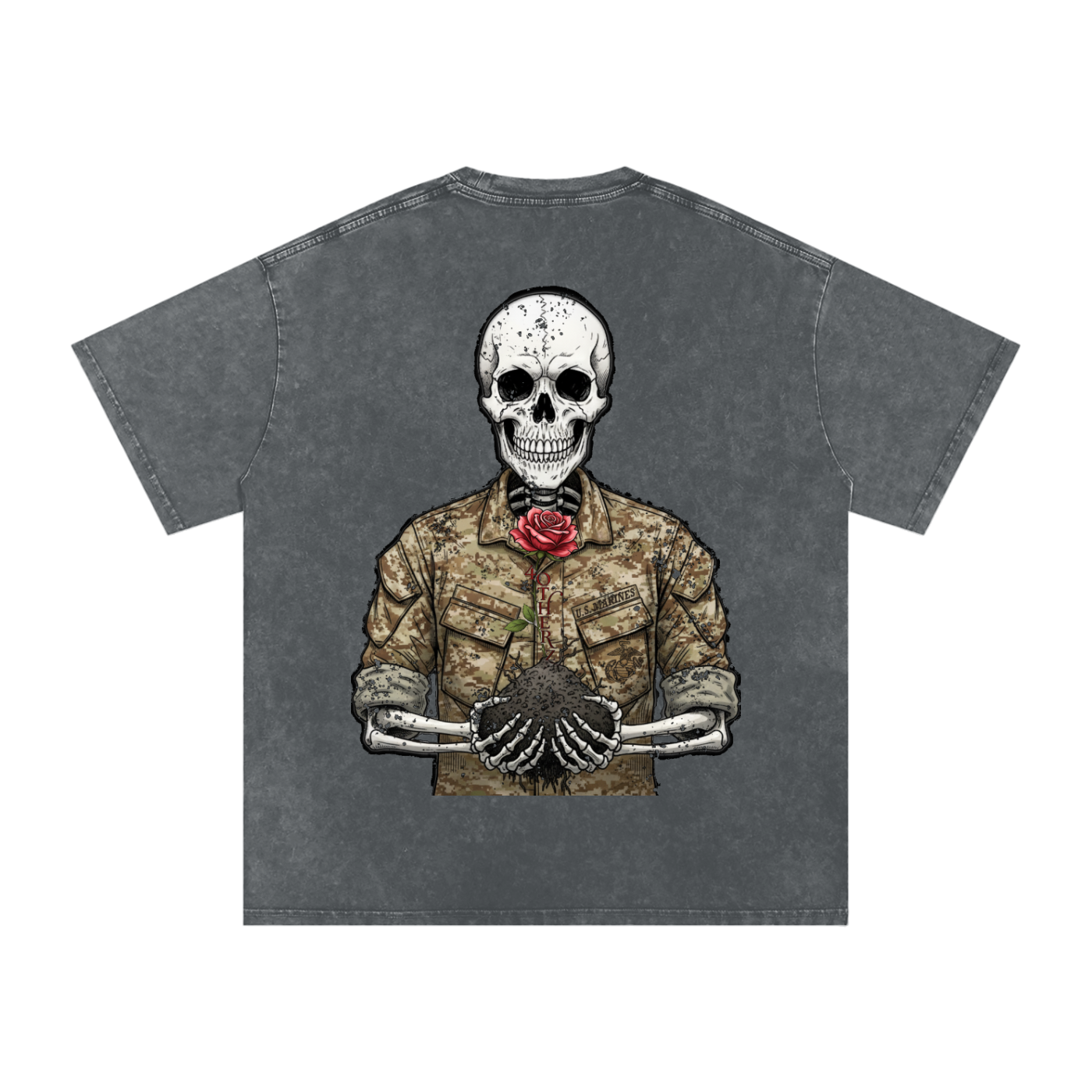 FourOtherz U.S. Marines Acid Wash Pump Cover